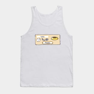 tubbs the cat with its hefty gift of 69 fish / kitty collector Tank Top